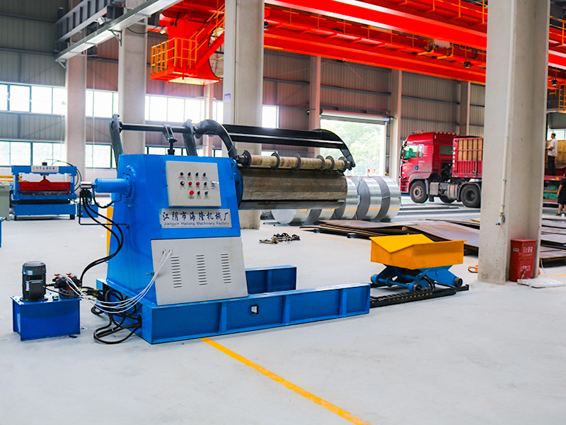 Uncoilers Hiodrálacha Cruach Coil
